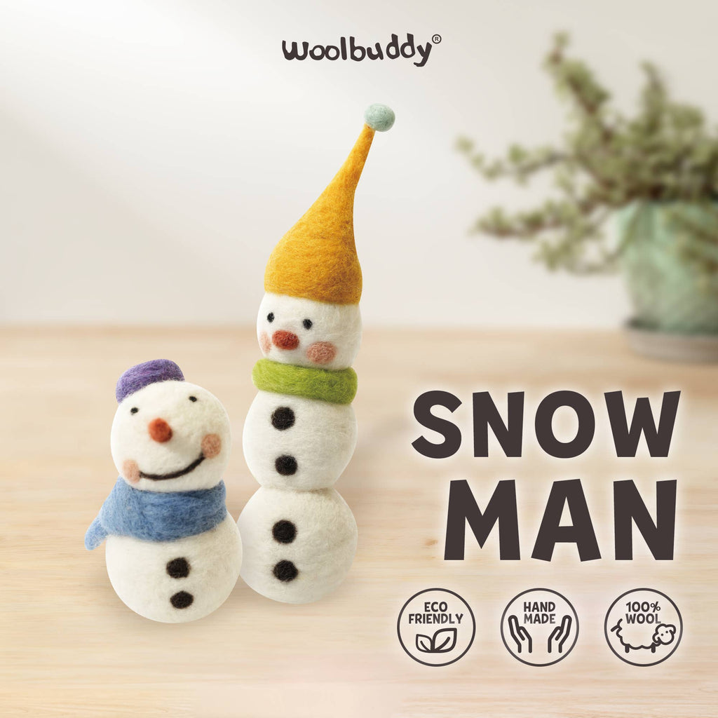 DIY Needle Felting Kit - Snowman