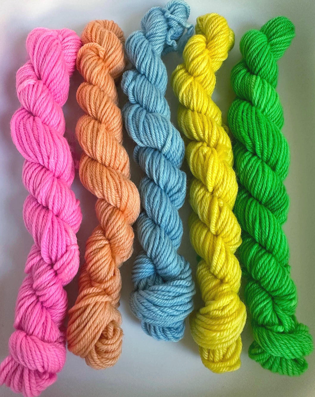 Summer Flowers DK Mini Skein Set