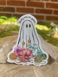 Sticker - Bury Me in Yarn Ghostie