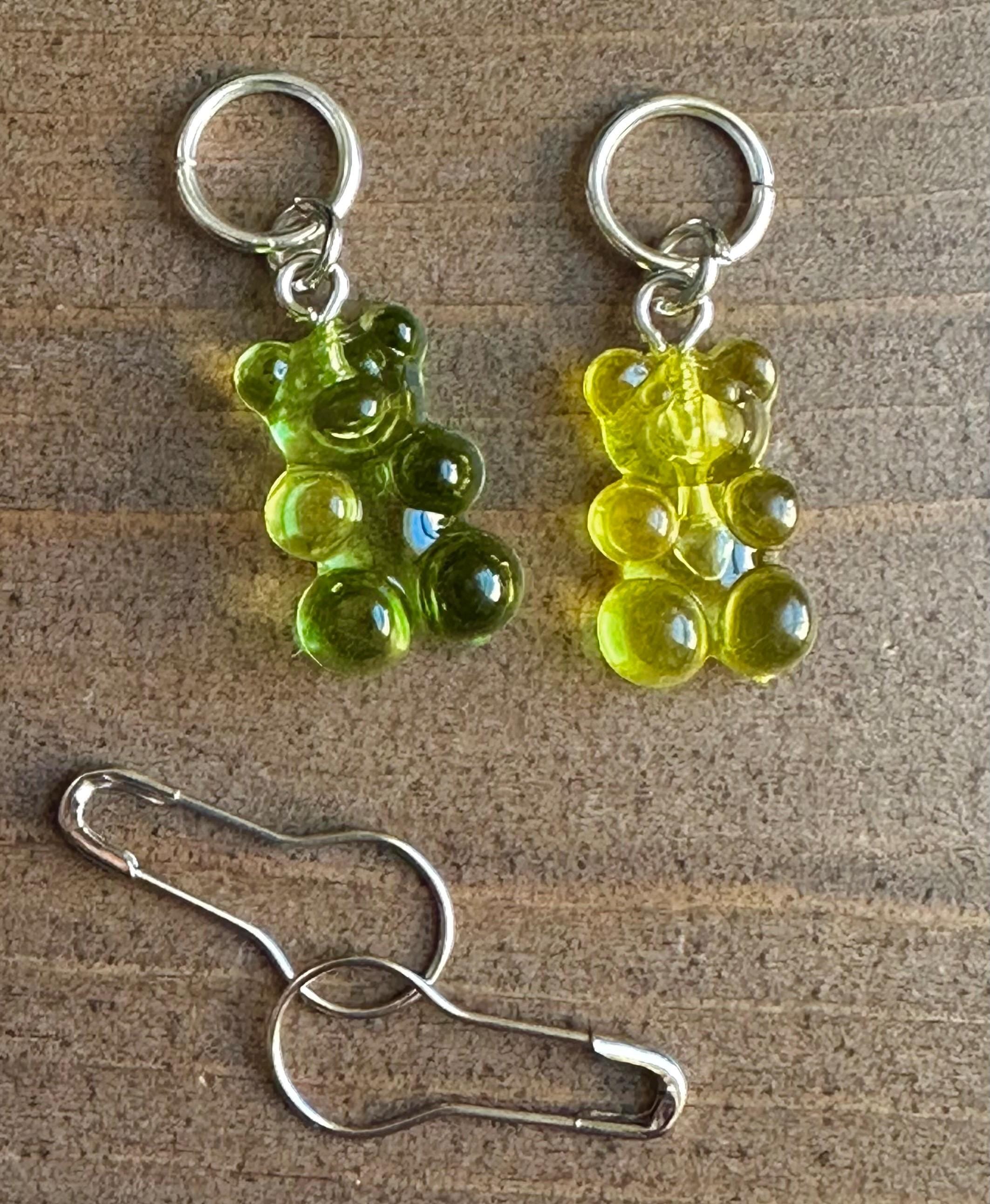 Gummy bear  stitch marker set - 2 piece