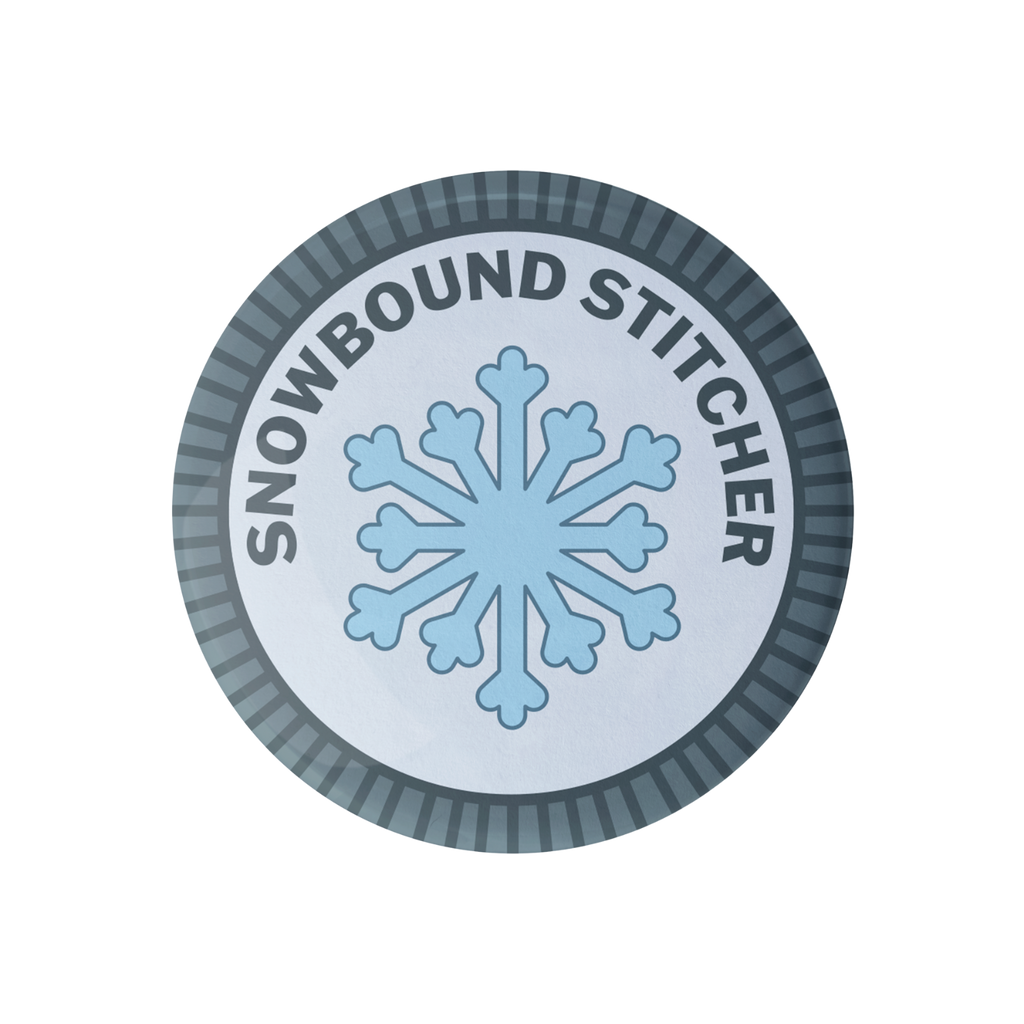 Snowbound Stitcher Merit Badge