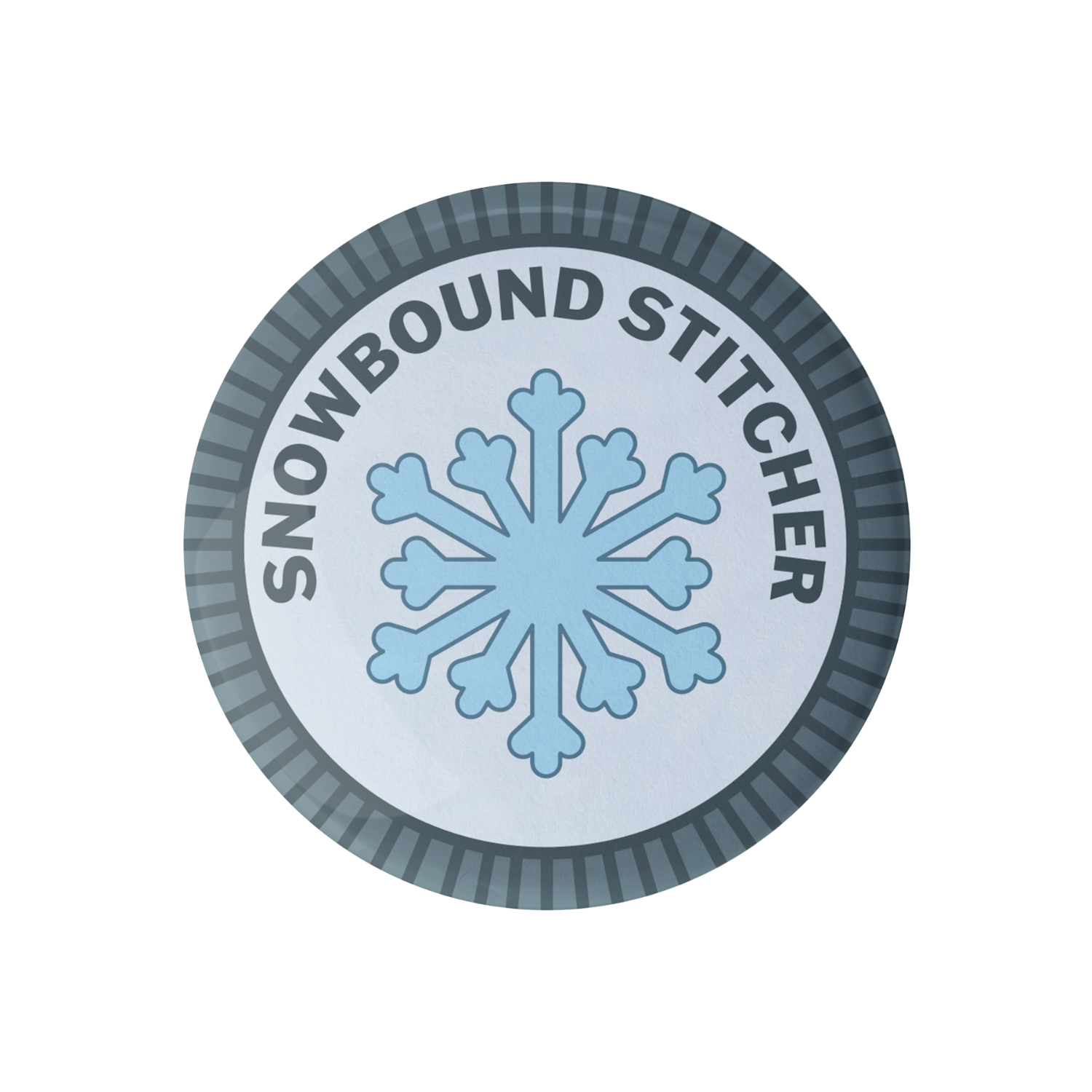 Snowbound Stitcher Merit Badge
