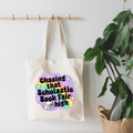 Chasing That Book Fair High Small Canvas Tote Bag