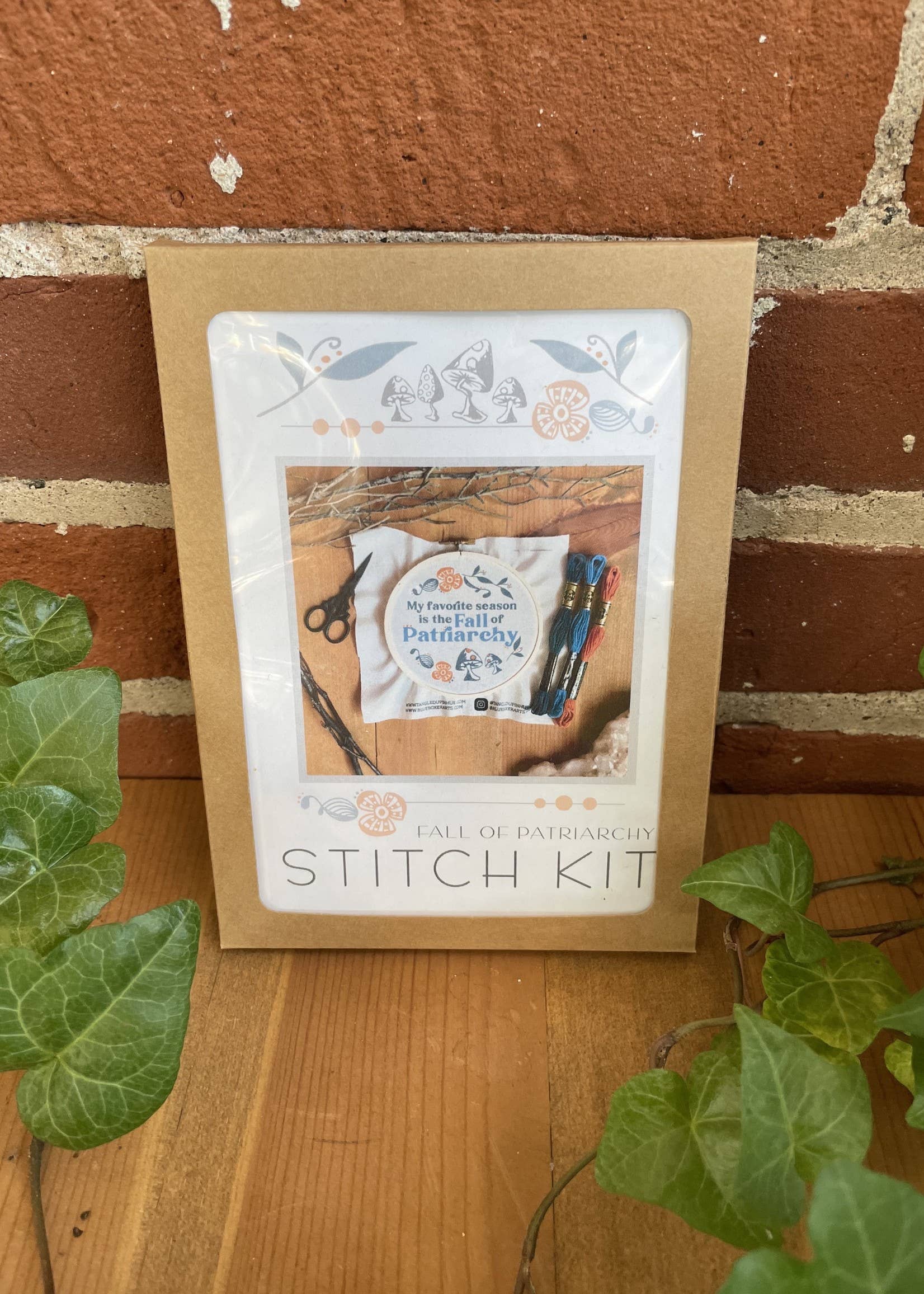DIY Stitch Kit -My Favorite Season is the Fall of Patriarchy