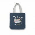Kusuguru Japan 'Matilda-san' Canvas Everyday Tote Bag