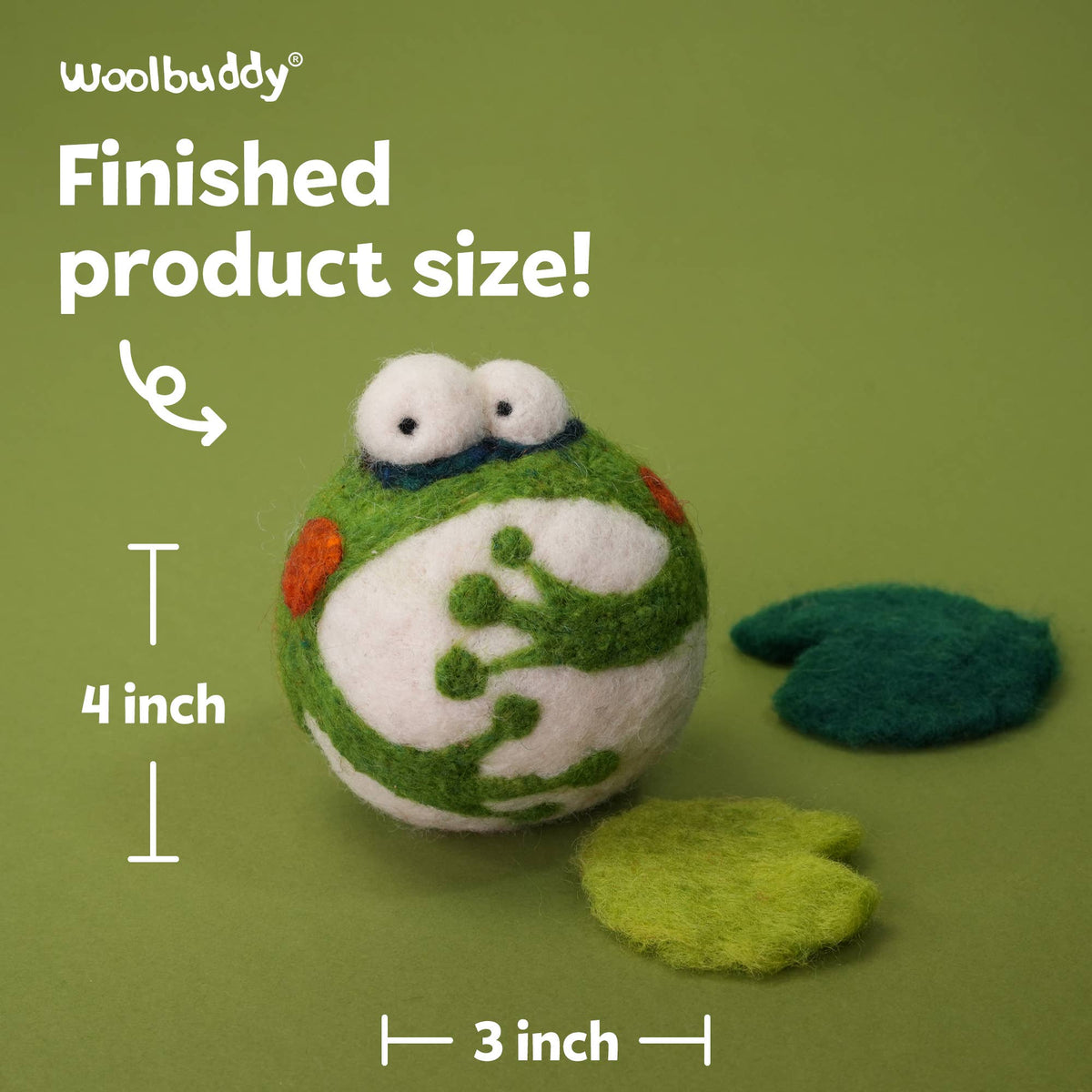DIY Needle Felting Kit – Frog