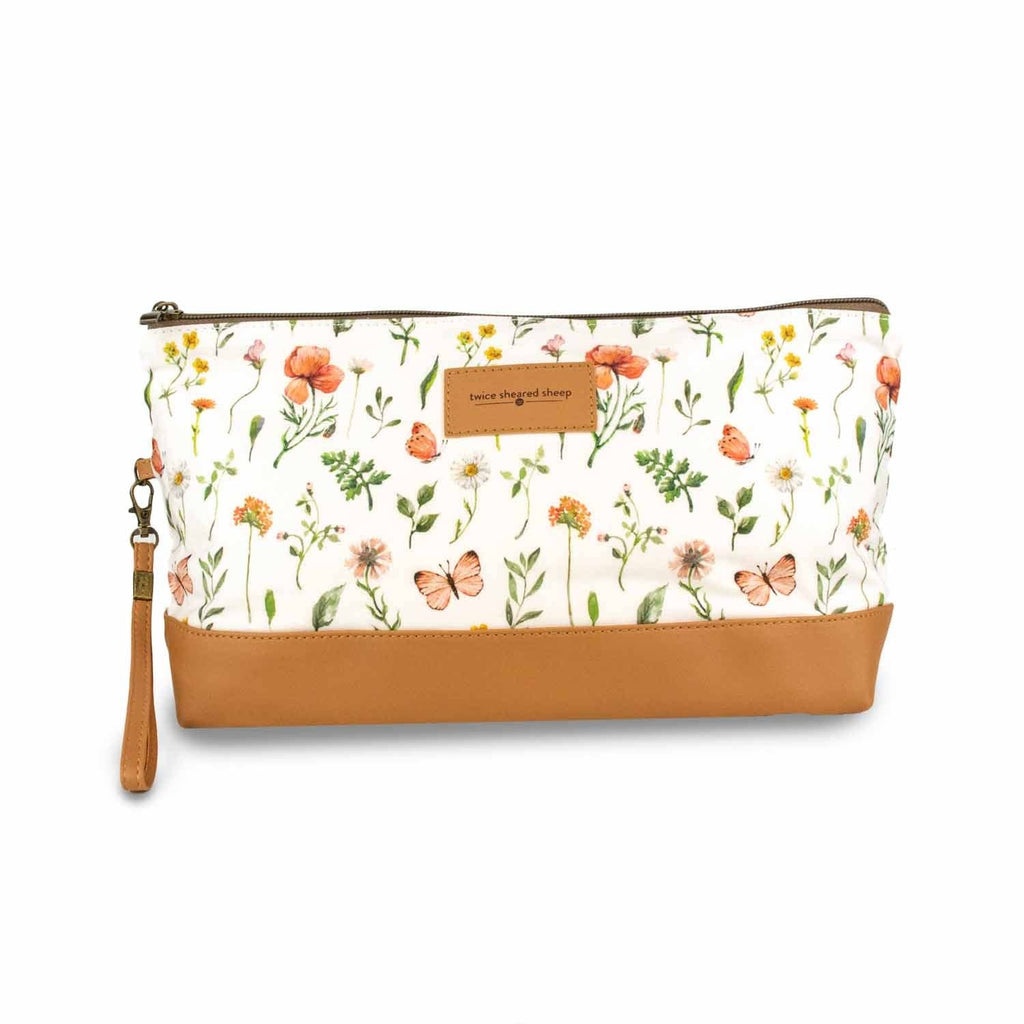Mountain Meadow Trinity Bag – Medium Zippered Knitting Project Bag