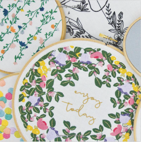 Thread Folk: An Embroidery Pattern Stitch Book
