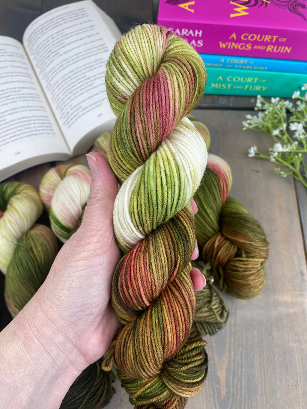 Forbidden Fiber Co - Rose Garden
