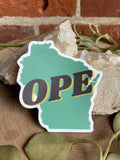 Wisconsin Ope , Midwest Sticker