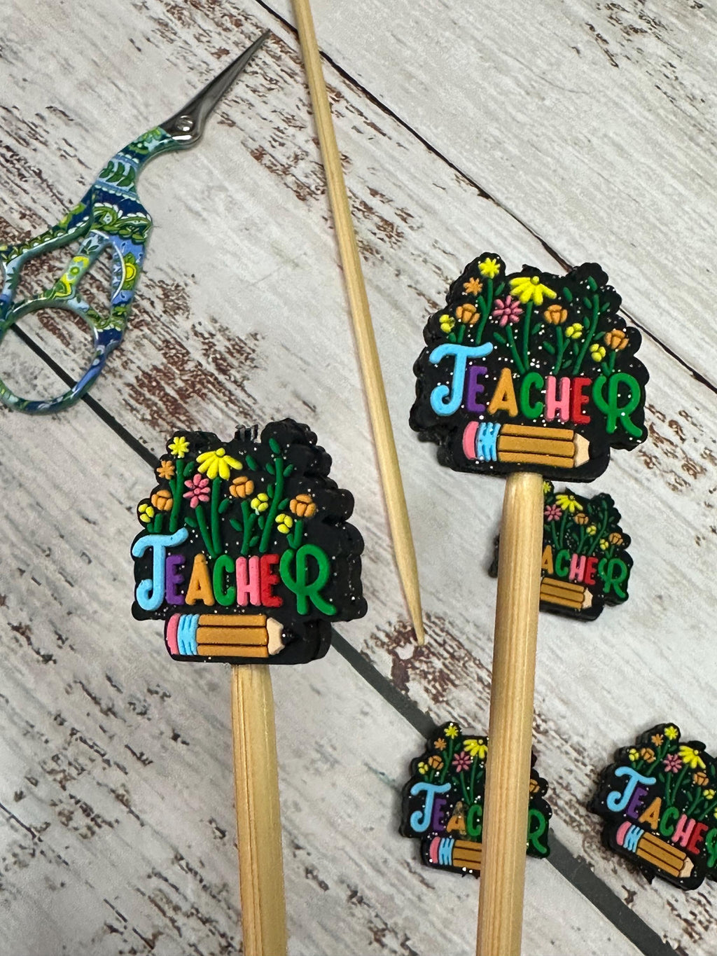 Flowers for Teacher Stitch Stoppers
