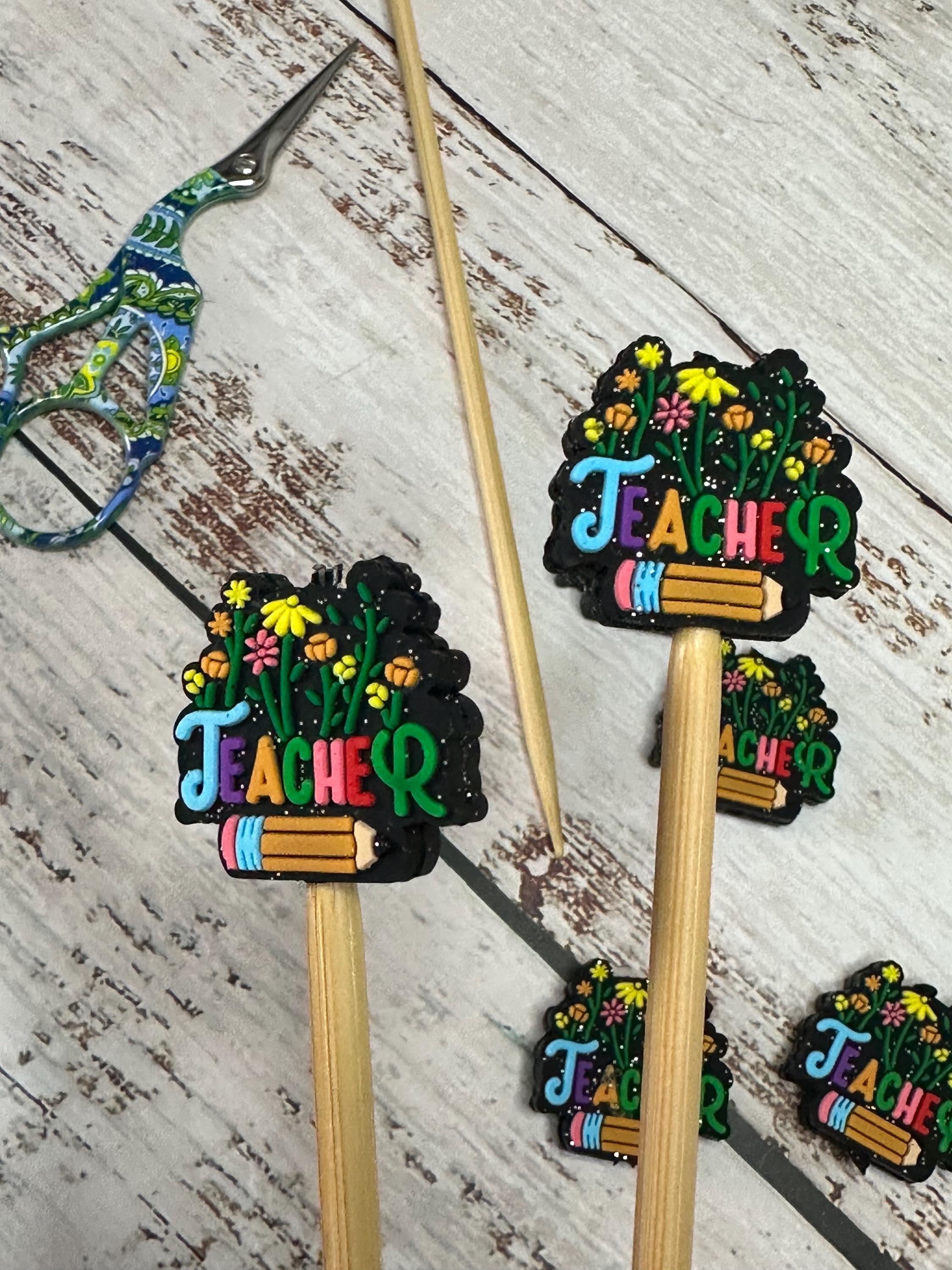 Flowers for Teacher Stitch Stoppers
