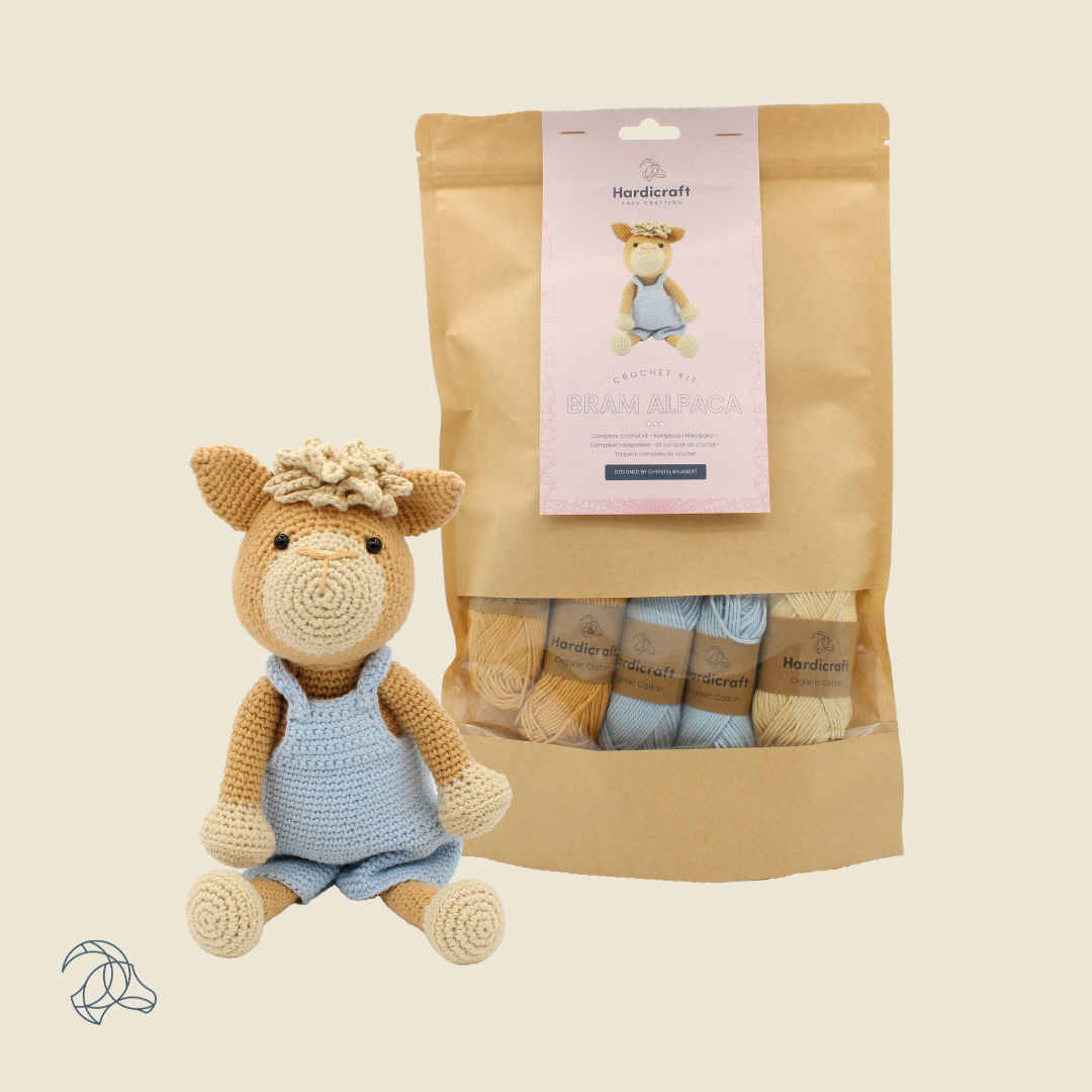 DIY Crochet Kit - Bram Alpaca