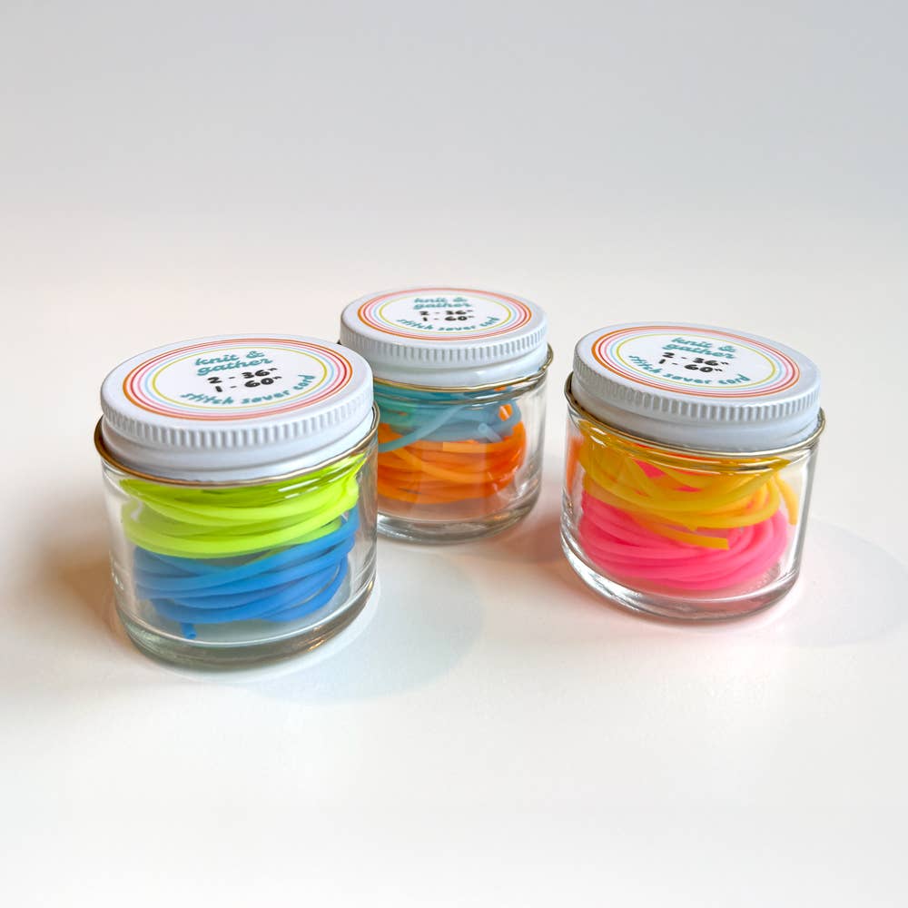 Knitting Stitch Saver Cords