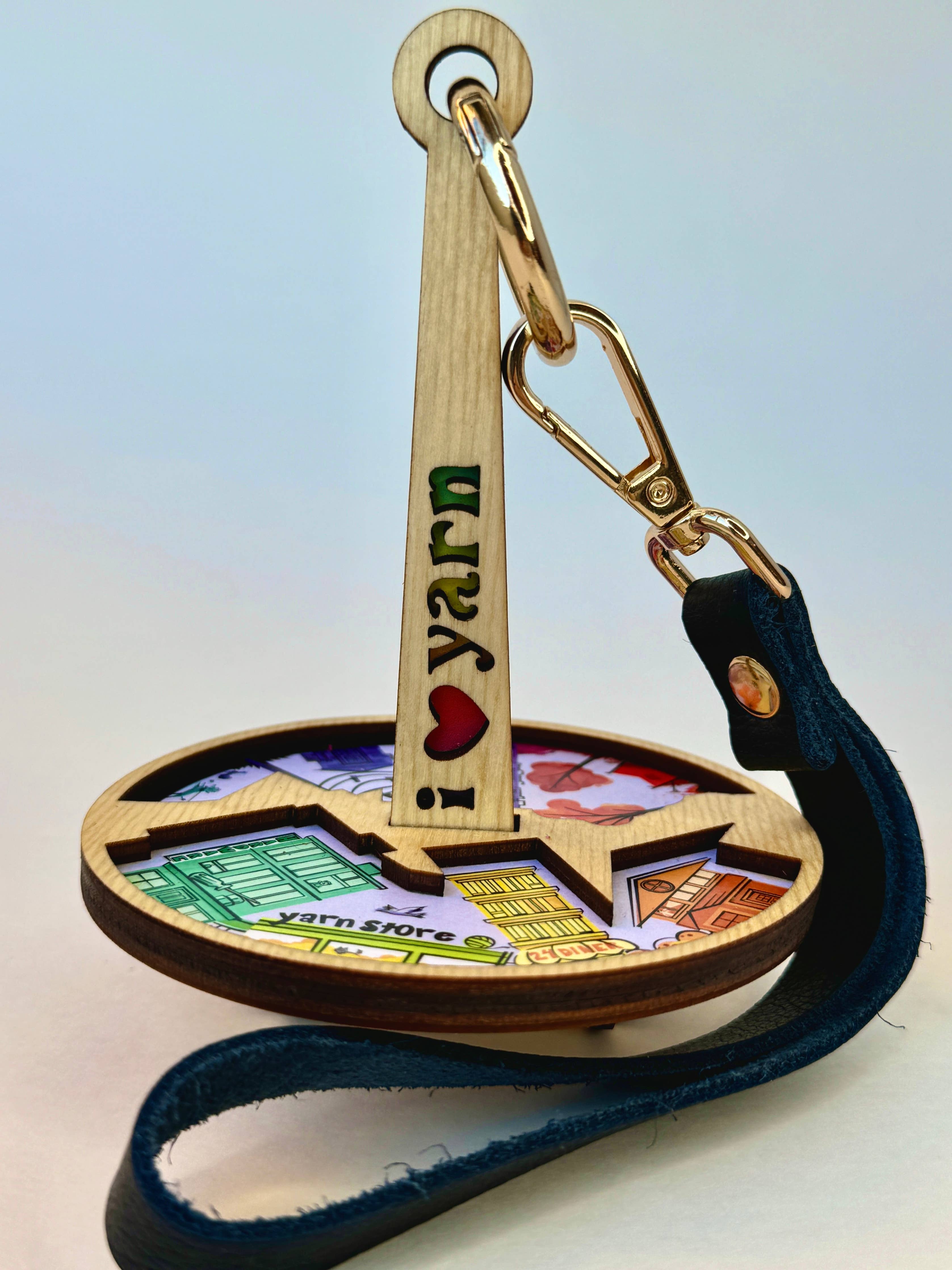 Lemonwood mini minder - I Spy... YARN!