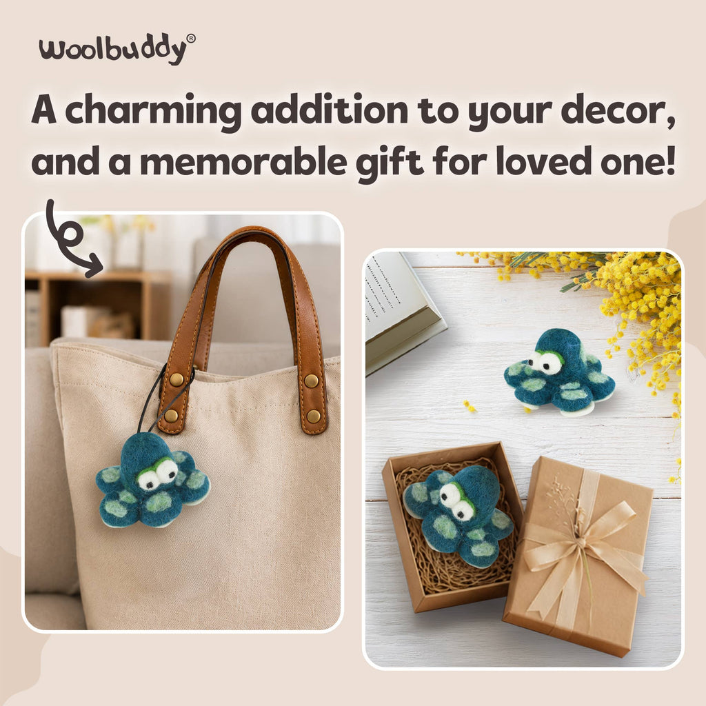 DIY Needle Felting Kit - Octopus