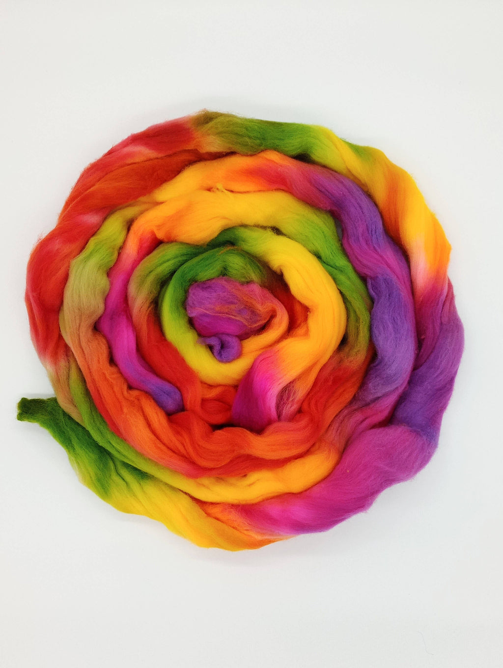 HM Lloyd Merino Hand Dyed Roving - 100 g. braids - Night Market