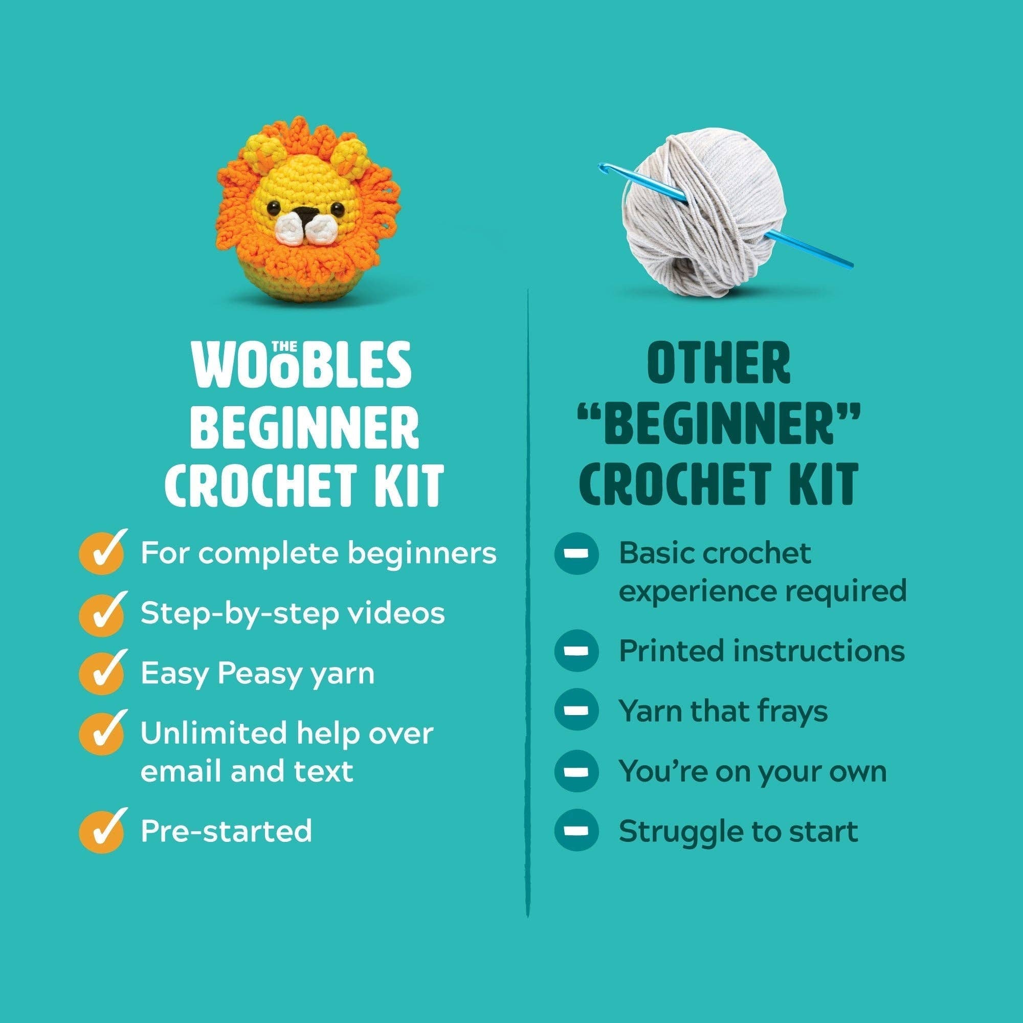 Andy the Owl Crochet Kit