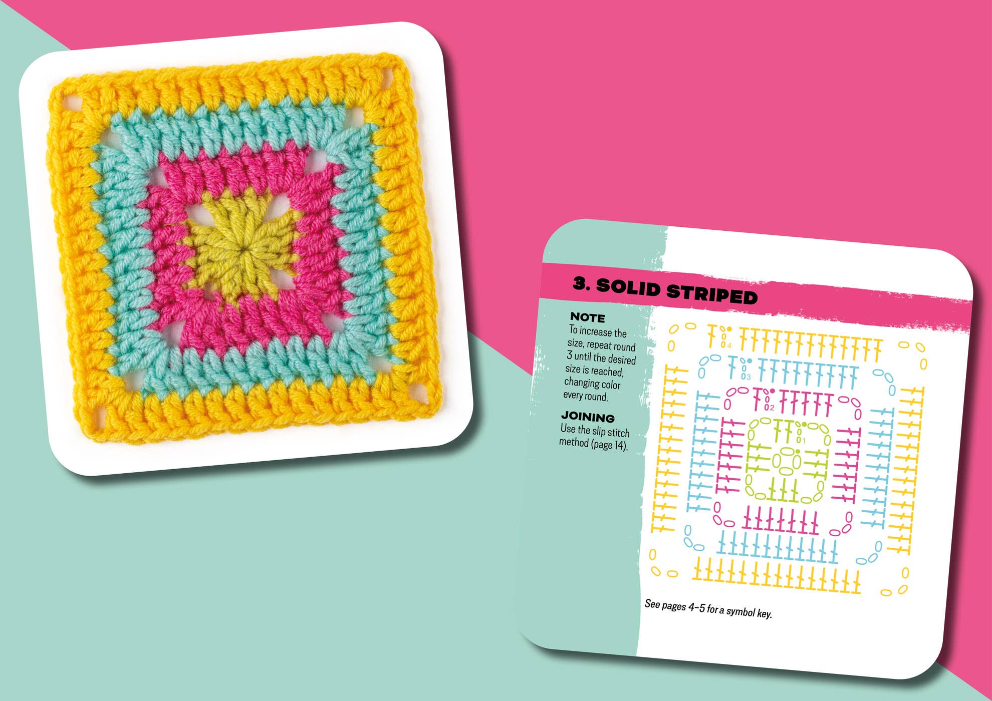 Granny Square Card Deck