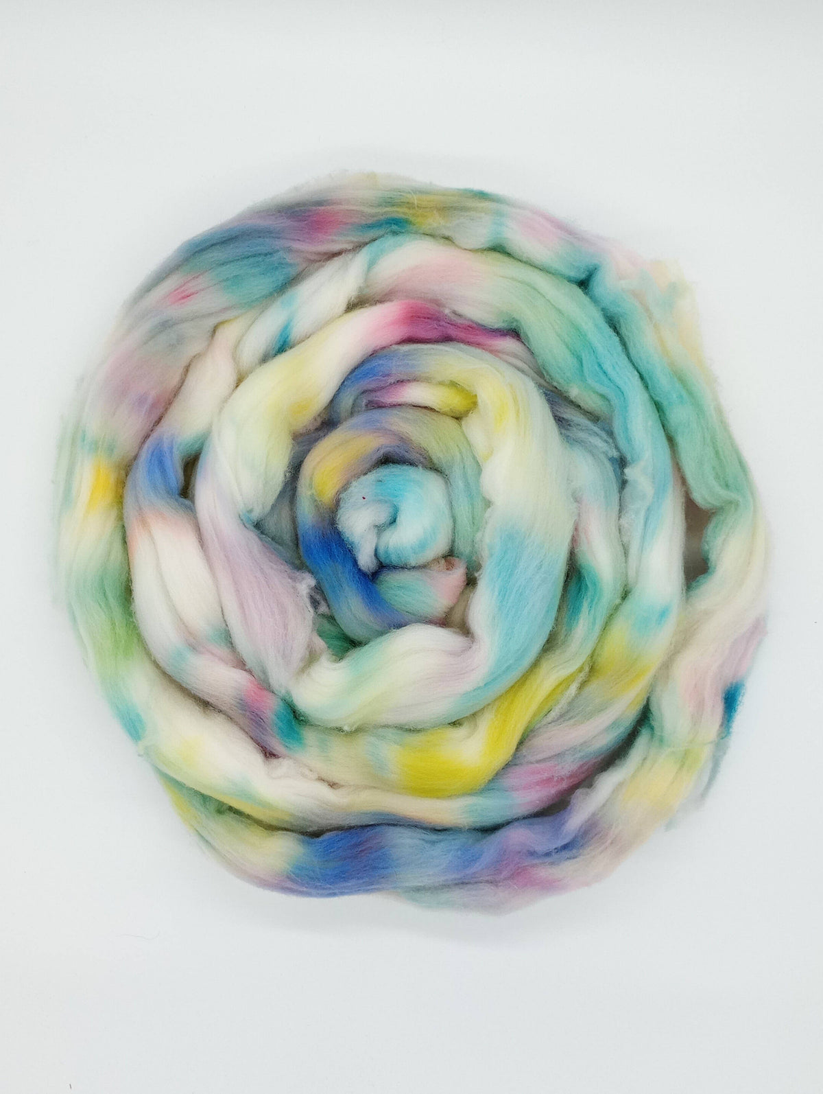 HM Lloyd Merino Hand Dyed Roving - 100 g. braids - OOAK Left Overs