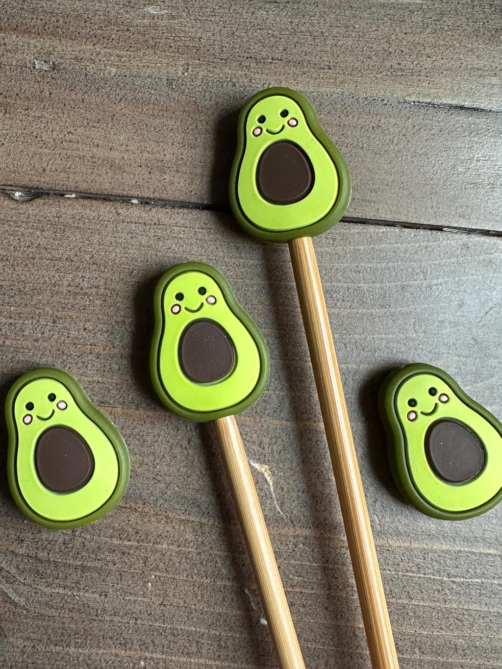 Happy Avocado Stitch Stoppers