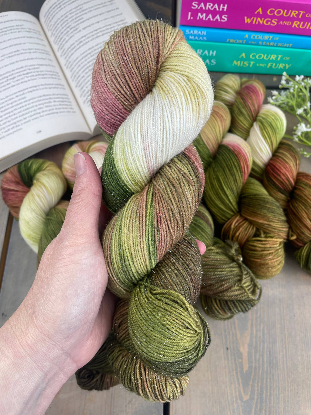 Forbidden Fiber Co - Rose Garden