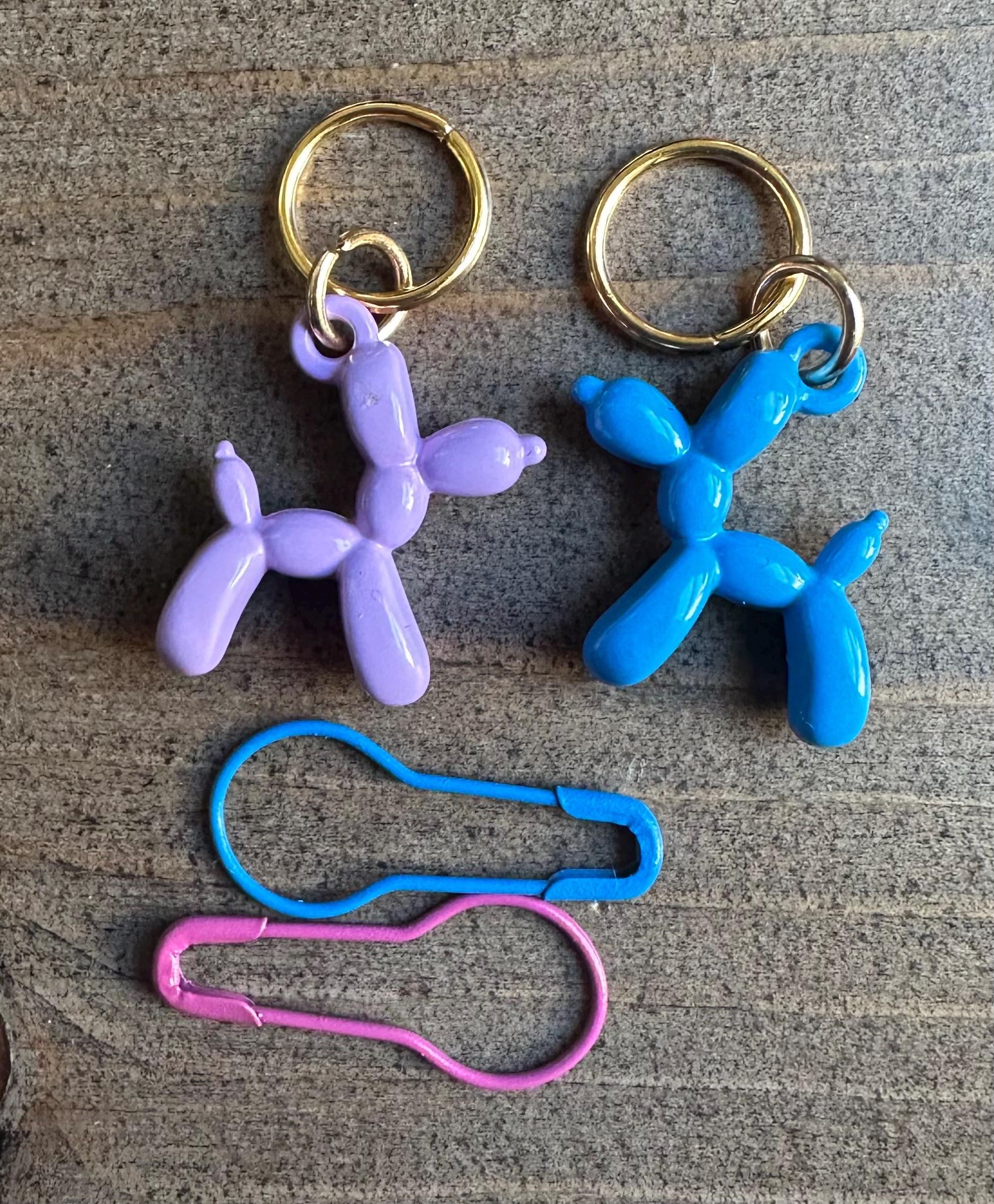 Balloon Animal stitch marker set