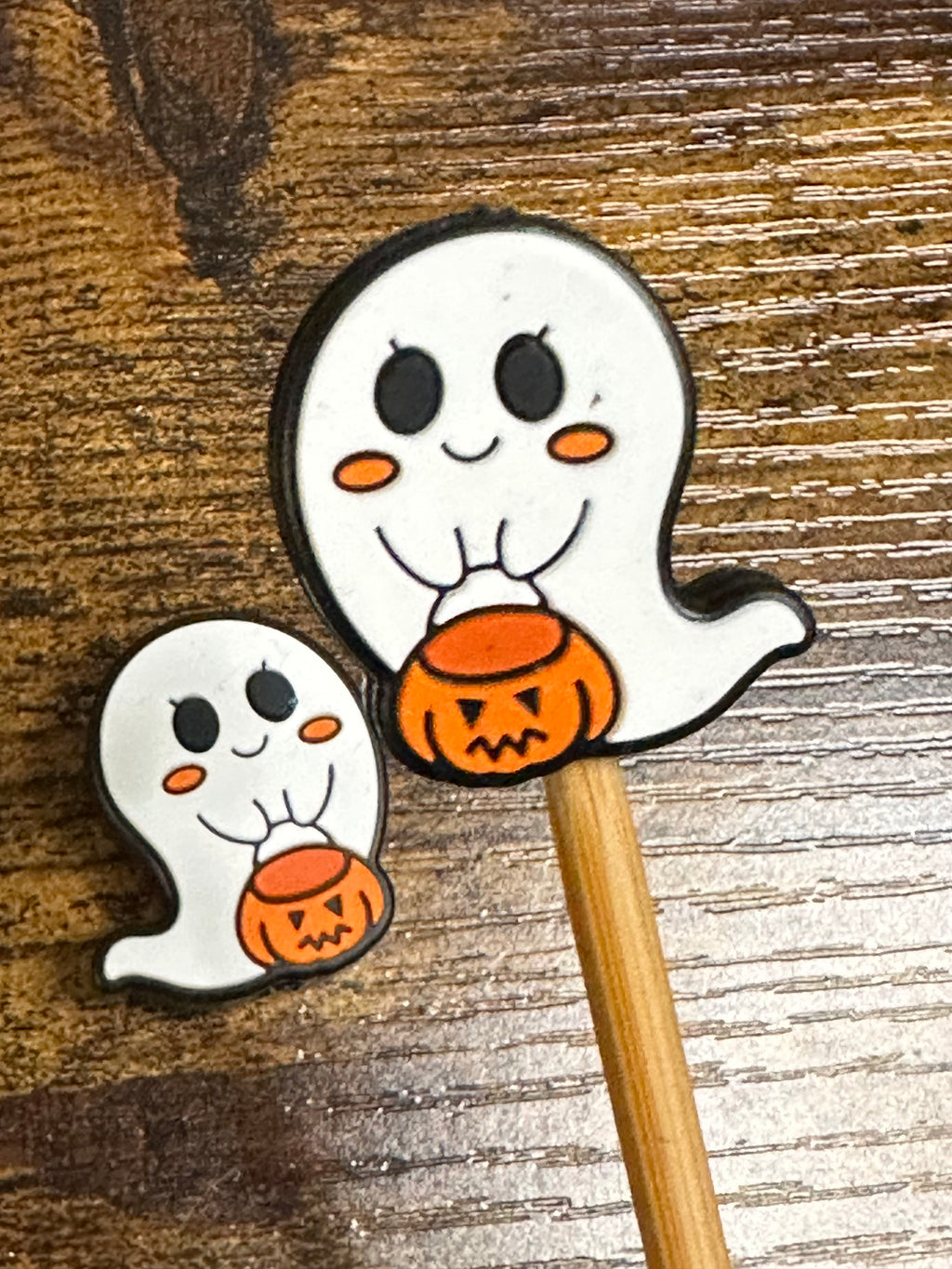 Ghost trick or treater stitch stoppers