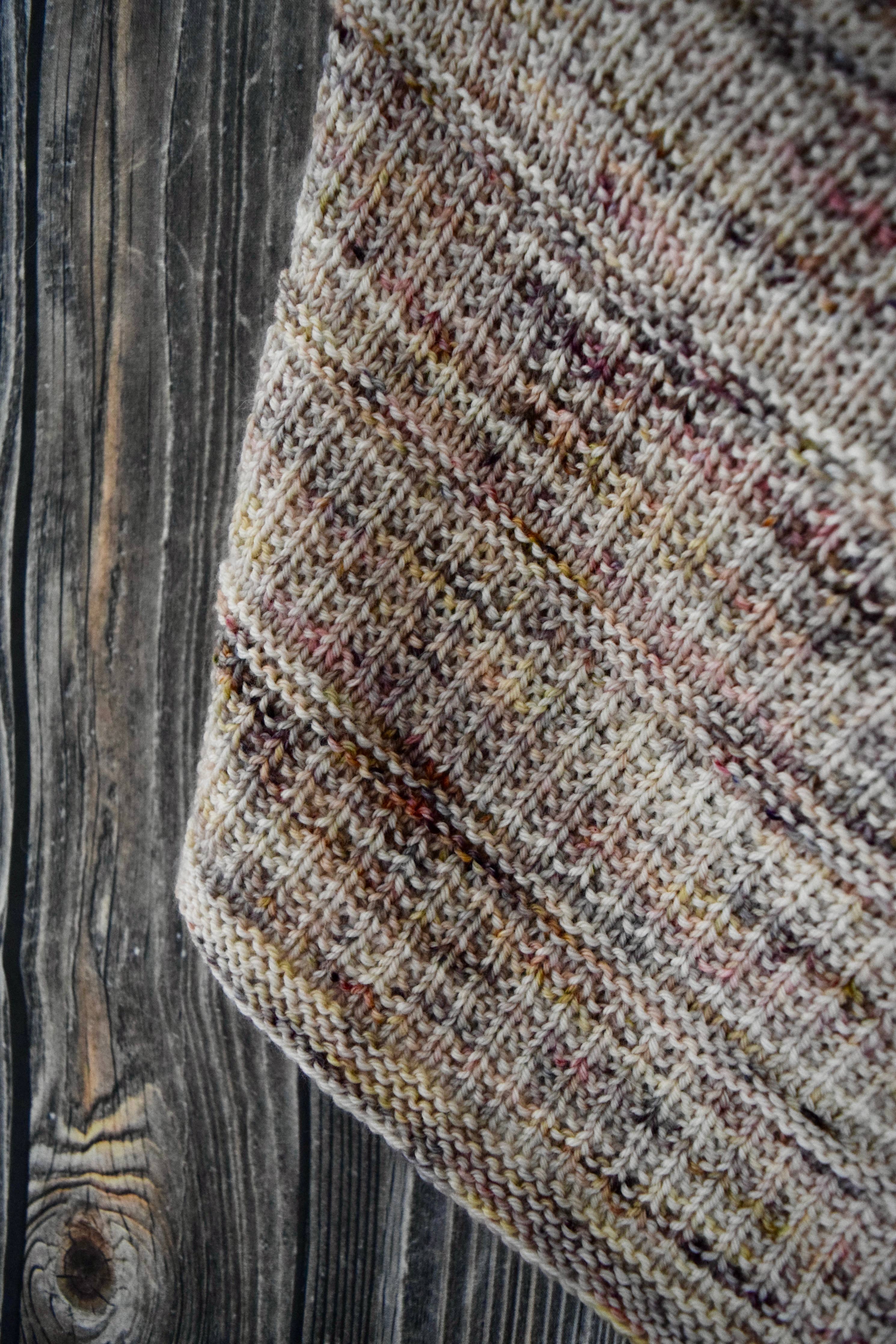 Comfy Cozy DK Shawl Knitting Paper Pattern