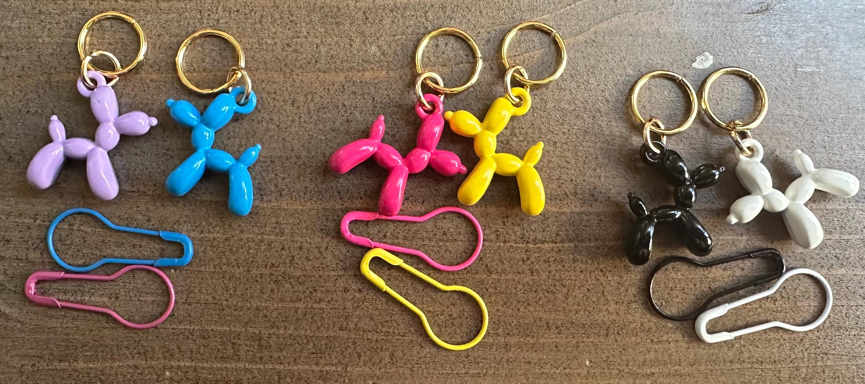 Balloon Animal stitch marker set