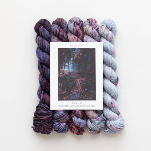 Blush Fiber Co - Autumn Mini Fade Yarn Set