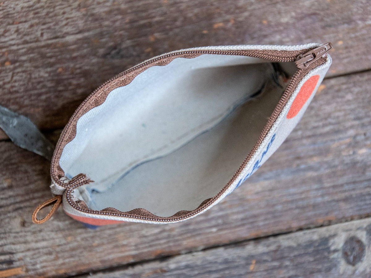 Y'all Means All Mountain Handprinted Canvas Zipper Pouch