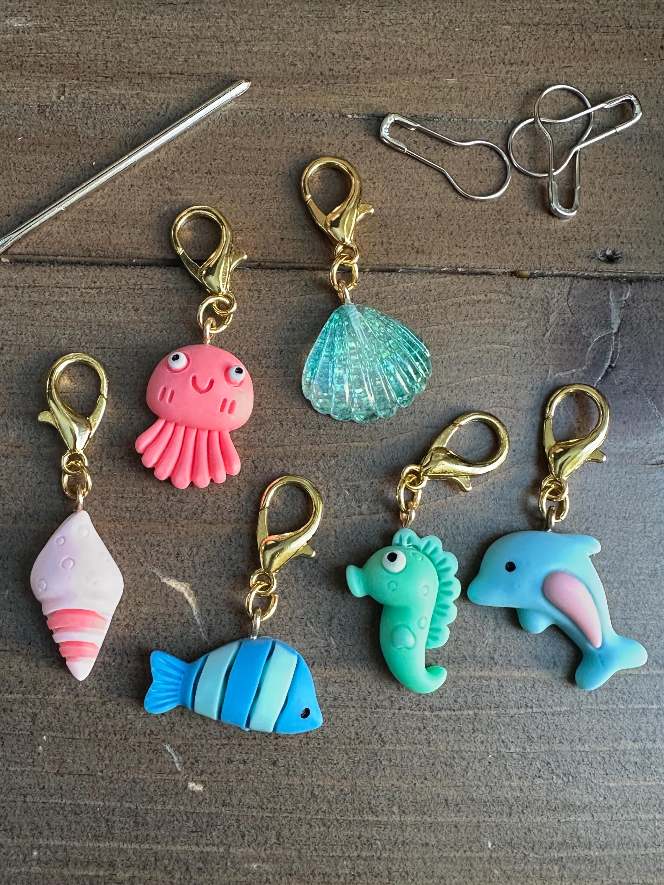 Sea Creatures stitch marker - 1 piece