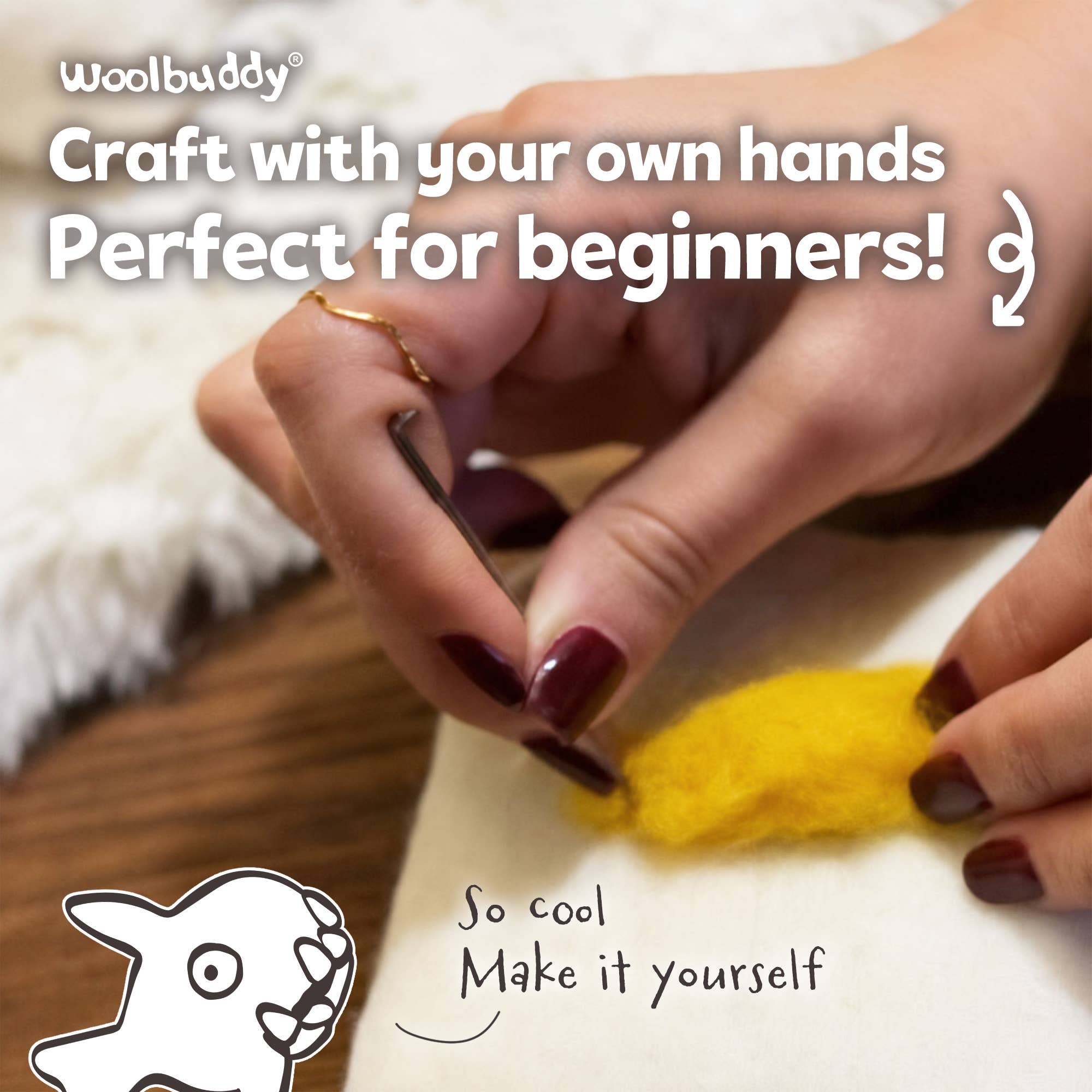 DIY Needle Felting Kit - Shark