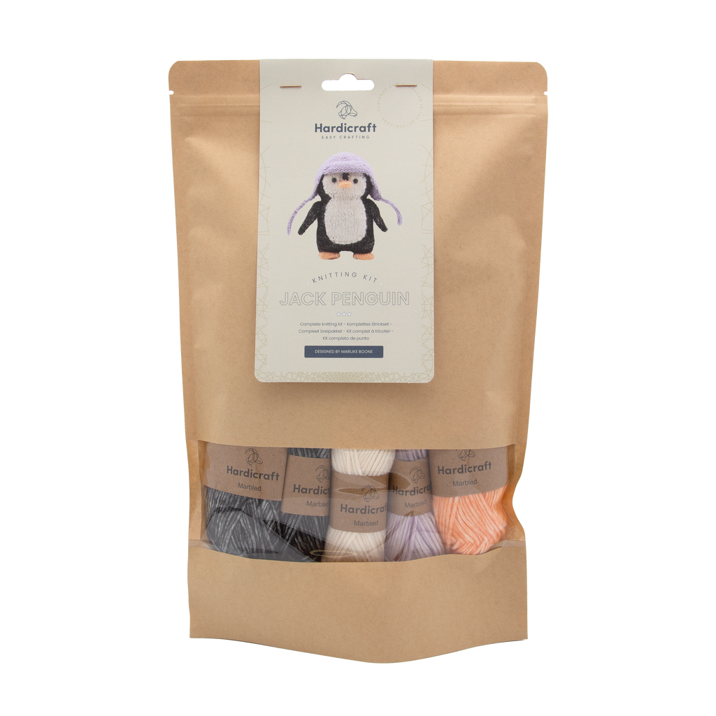 DIY Knitting Kit - Jack Penguin