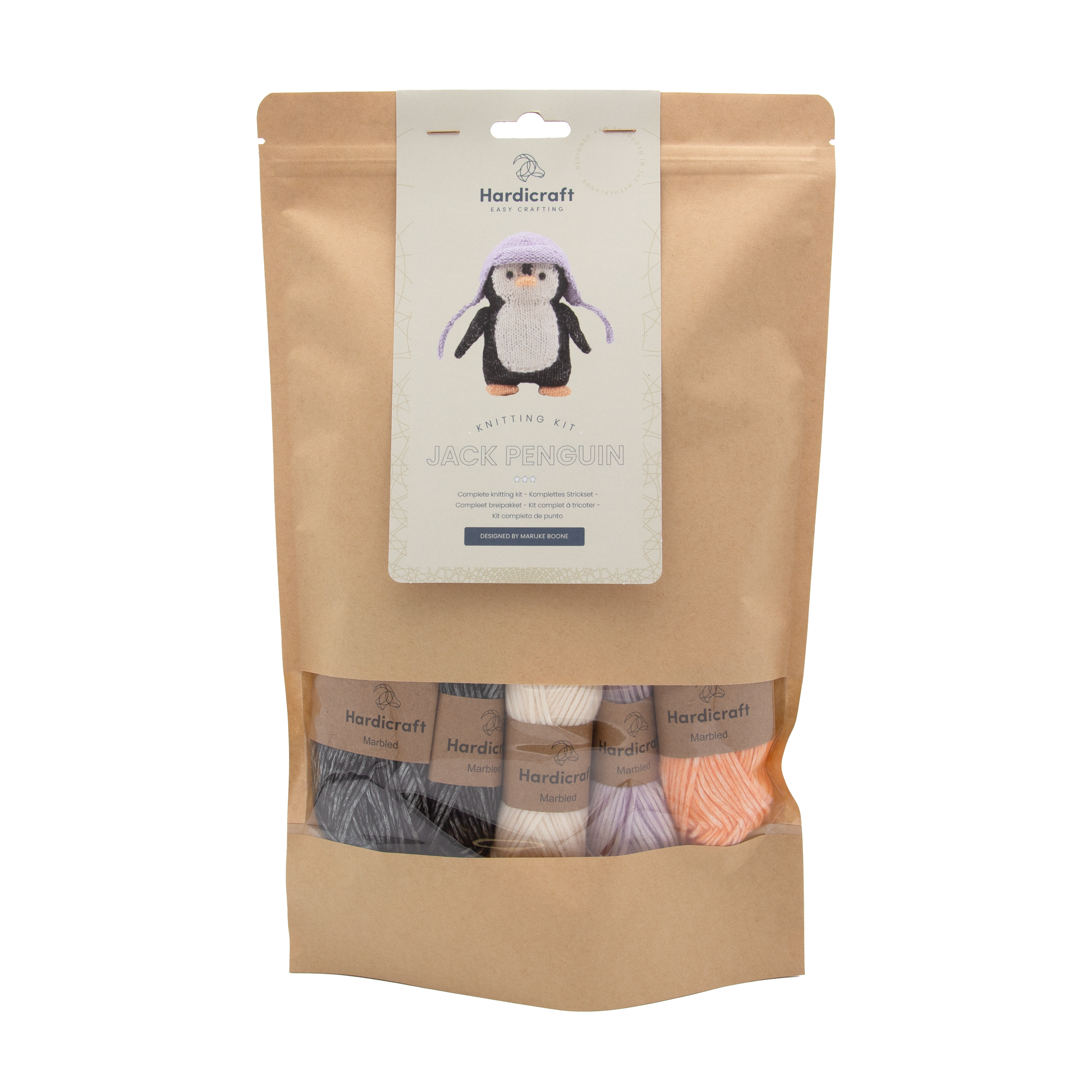 DIY Knitting Kit - Jack Penguin