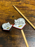 Bookish Cat Stitch Stoppers