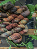 The Ginger Needle Yarns - Carja, Hand Dyed Yarn