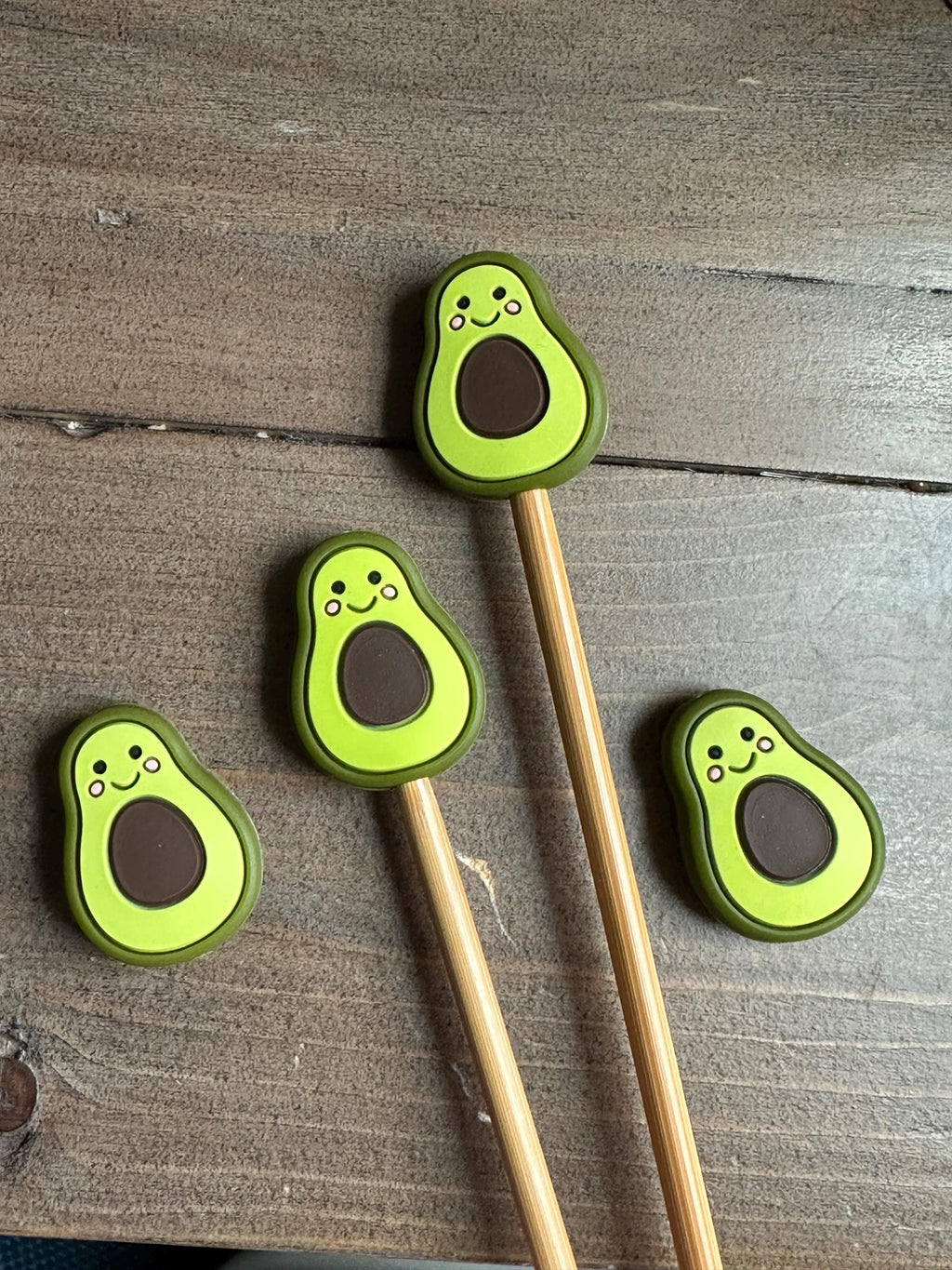 Happy Avocado Stitch Stoppers