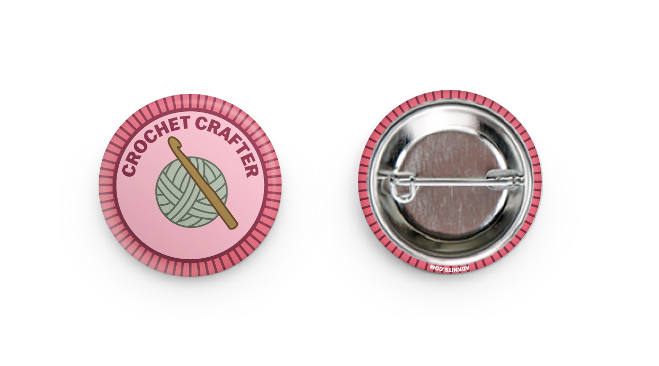 Crochet Crafter Crocheting Merit Badge