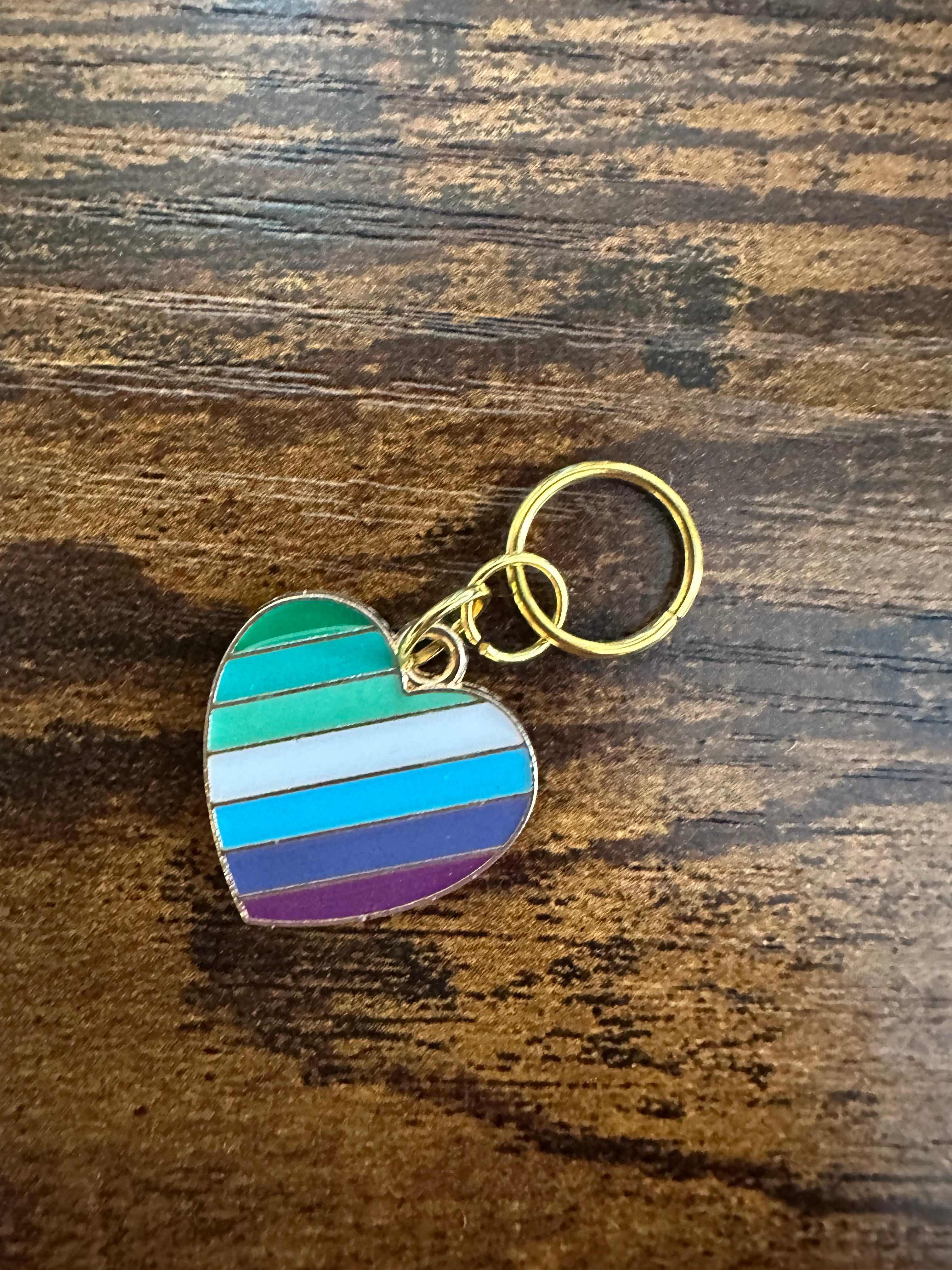 Pride Flag Stitch Markers