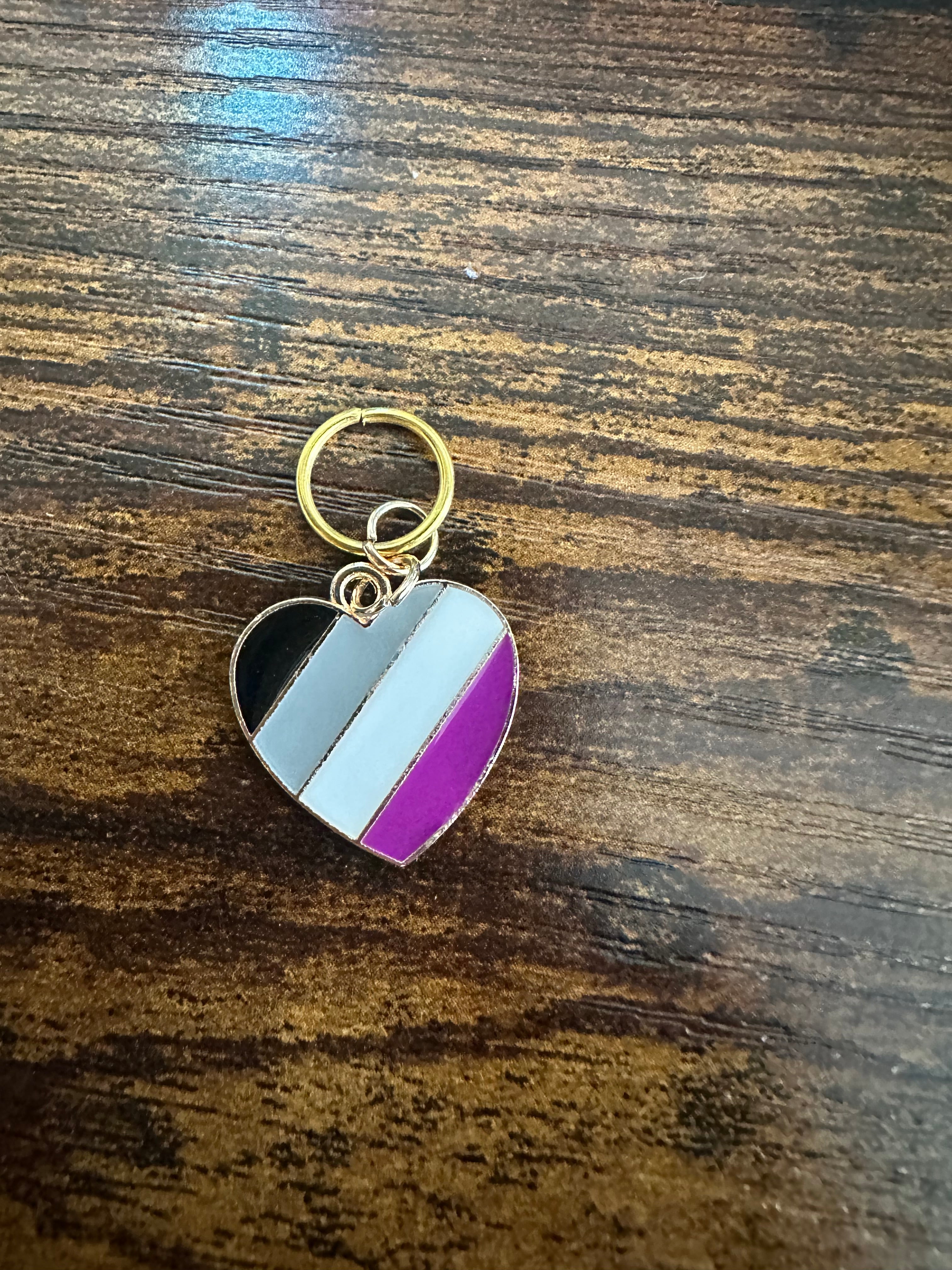 Pride Flag Stitch Markers