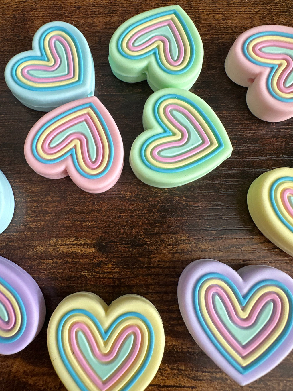 Pastel hearts Stitch Stoppers