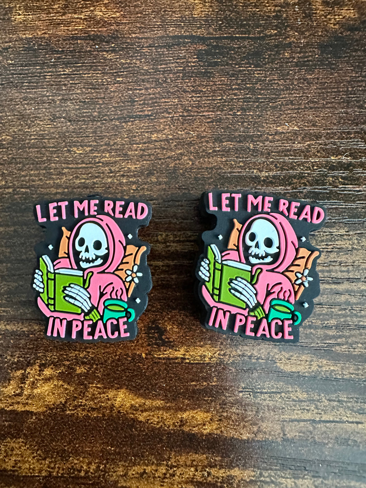 Let me read in peace  Stitch Stoppers