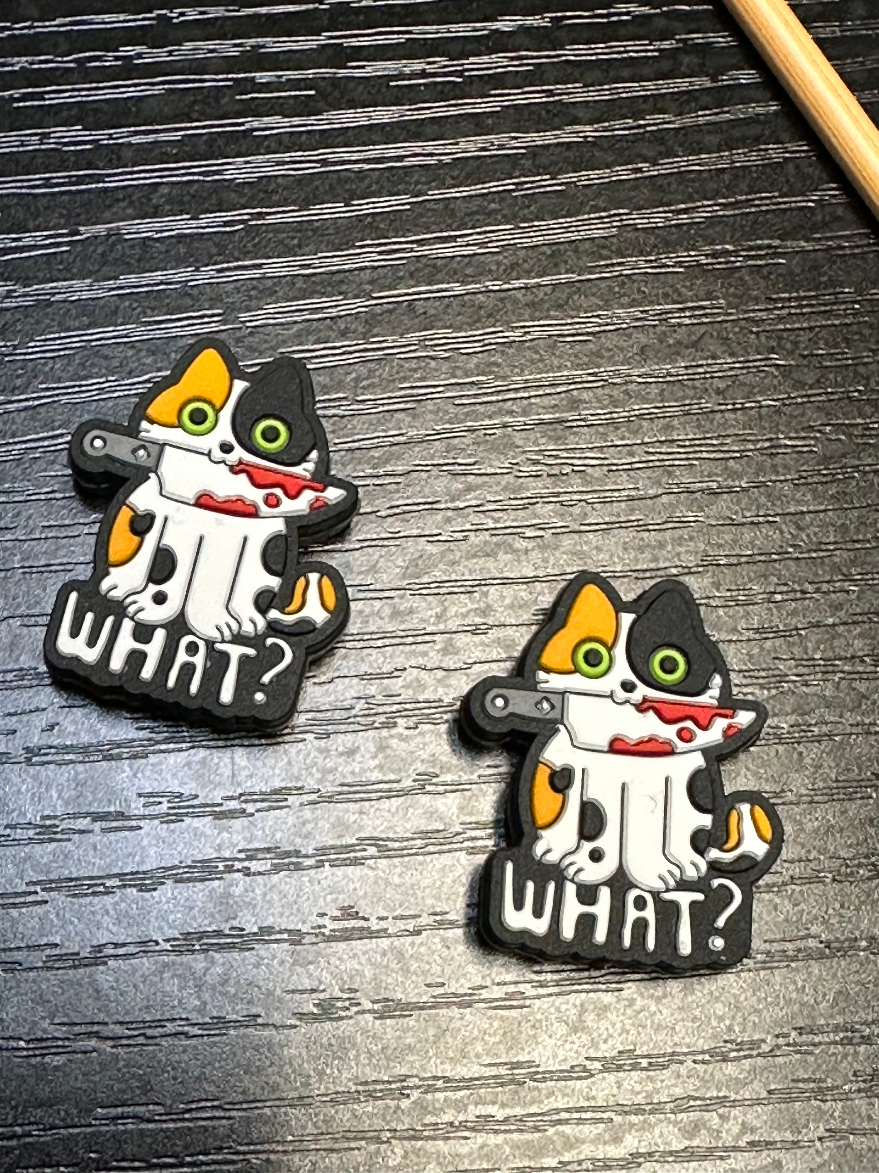 Murder kitty cat Stitch Stoppers