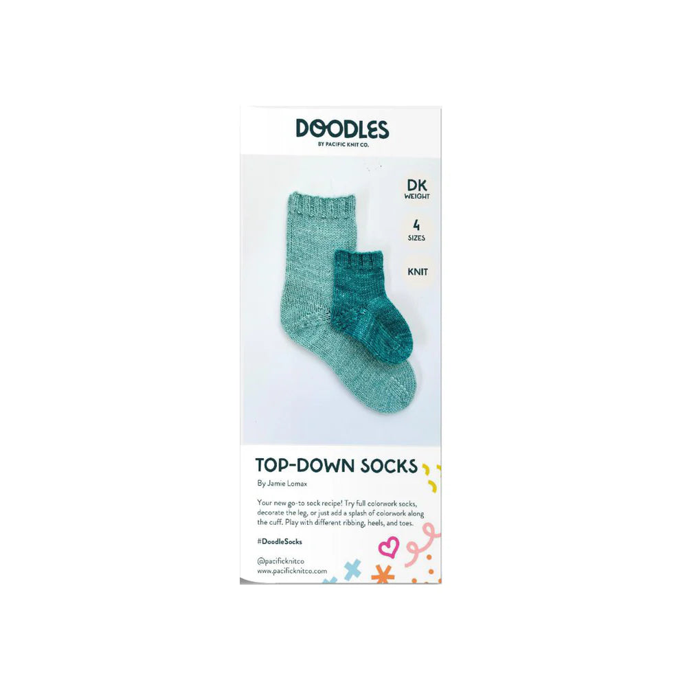 Base Pattern - Top Down Sock  (DK)