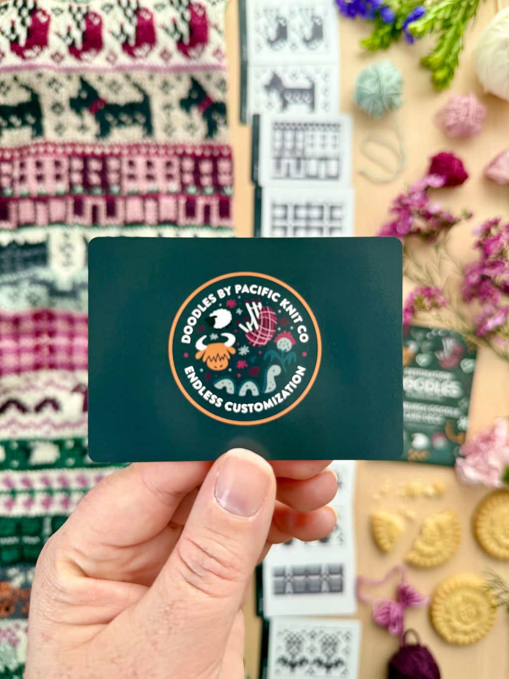 Edinburgh Doodle Deck - Destination Series - Pacific Knit Co