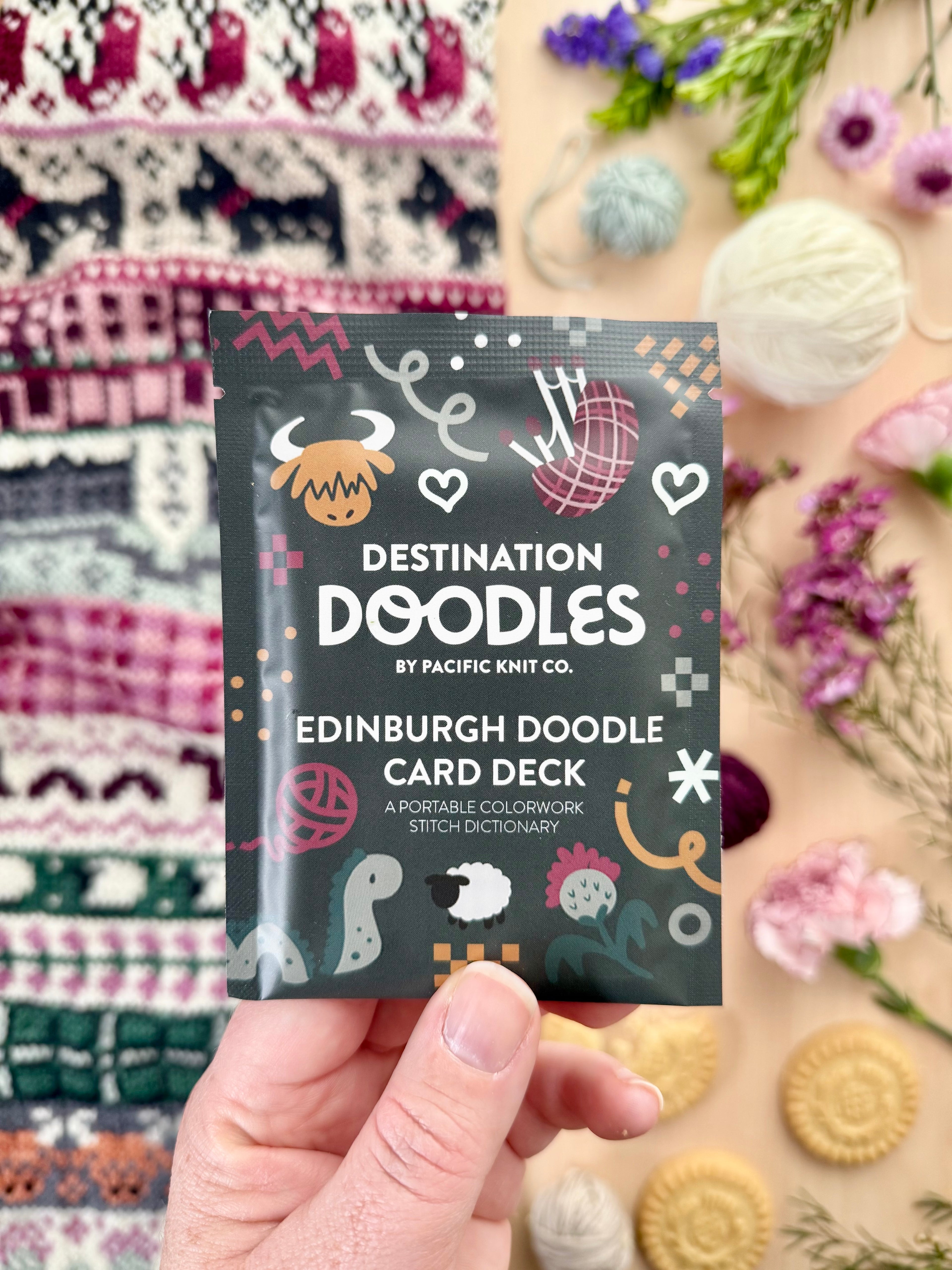 Edinburgh Doodle Deck - Destination Series - Pacific Knit Co