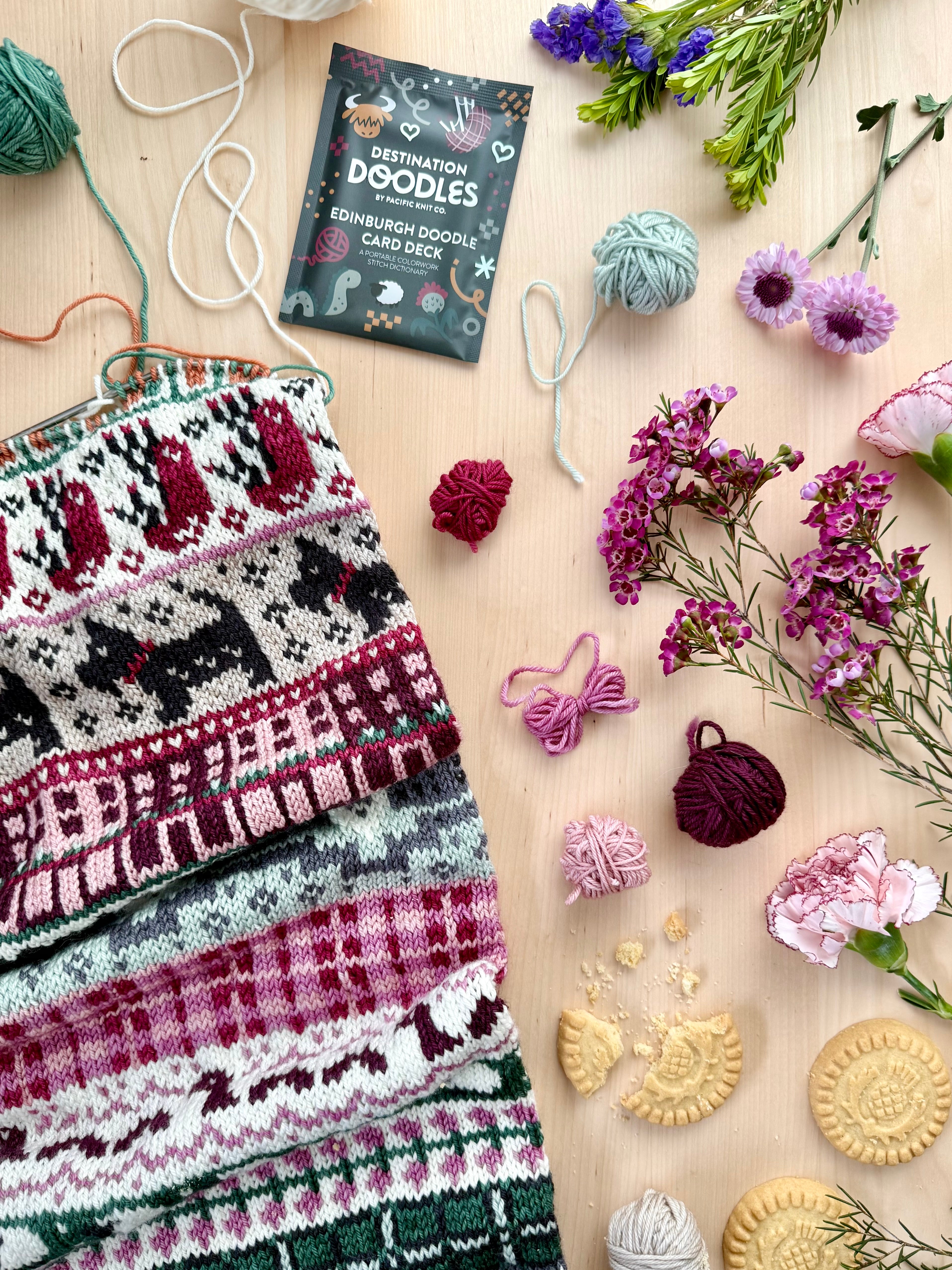 Edinburgh Doodle Deck - Destination Series - Pacific Knit Co