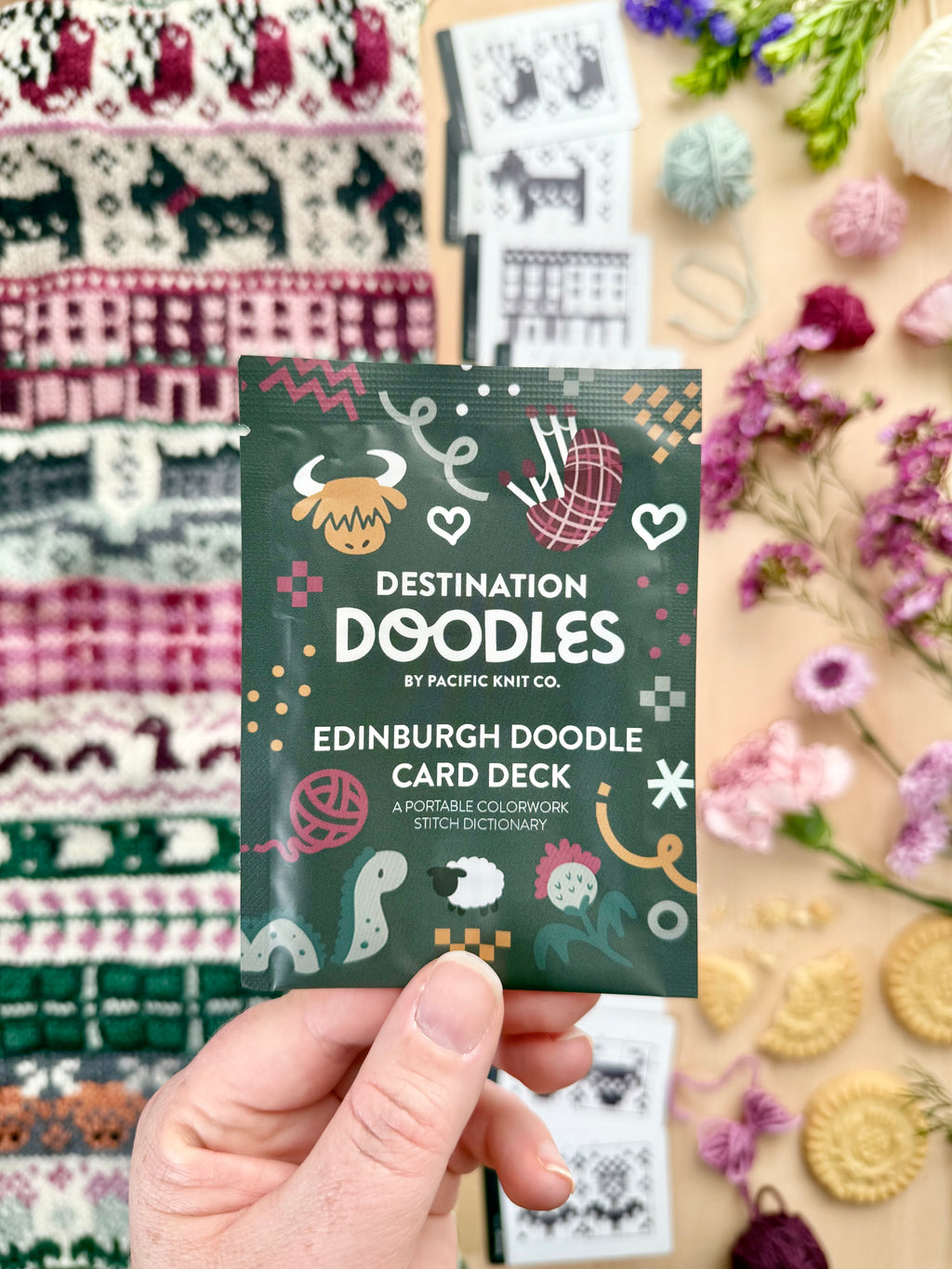 Edinburgh Doodle Deck - Destination Series - Pacific Knit Co